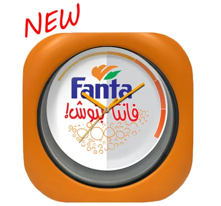 ساعت دیواری تبلیغاتی