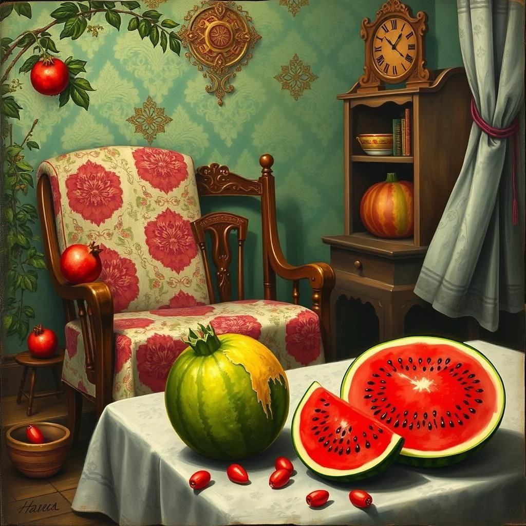 شب یلدا خانه ی مادربزرگ