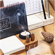 تقویم رومیزی یادداشت و ساعت