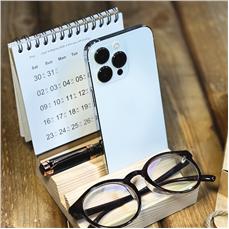 تقویم رومیزی پایه چوبی