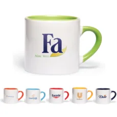 فنجان دسته و داخل رنگی فنجان دسته و داخل رنگی