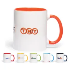 لیوان سابلیمیشن دسته و داخل رنگی (کمبو)