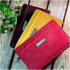 یادداشت جلد چرم کش دار