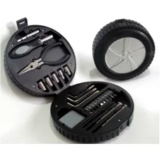 جعبه ابزار تایری 25 تکه قطر 16 سانت جعبه ابزار تایری 25 تکه قطر 16 سانت