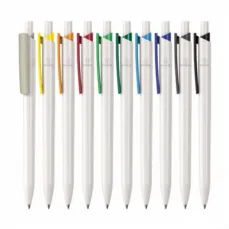 خودکار پلاستیکی نویسا گیره رنگی