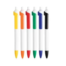 خودکار پلاستیکی گیره رنگی لچه پن