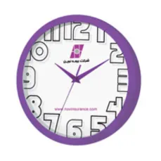 ساعت دیواری با قابلیت چاپ روی شیشه