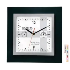 ساعت دیواری مدل مهسان با دماسنج و رطوبت سنج