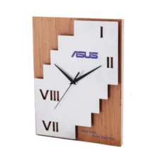 ساعت دیواری استیل و ام دی اف