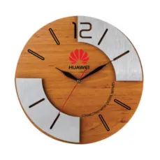 ساعت دیواری استیل و ام دی اف