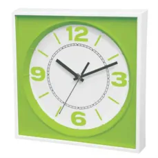 ساعت دیواری مدل وینا با قاب دو رنگ