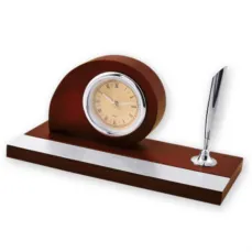 ساعت چوبی رومیزی