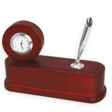 ساعت چوبی رومیزی