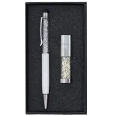 ست سواروفسکی سفید