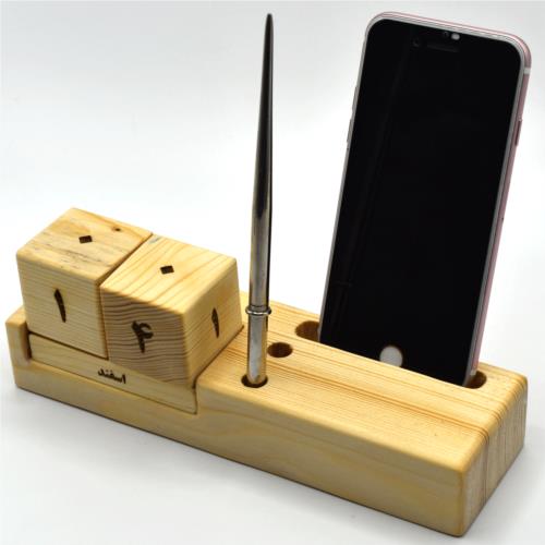 WT-103 - تقویم و استند چوبی