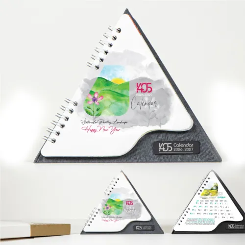 PR-604 - تقویم رومیزی مثلثی