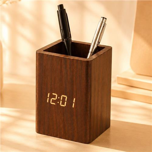 AWC-22 - جاقلمی چوبی ساعت دیجیتال