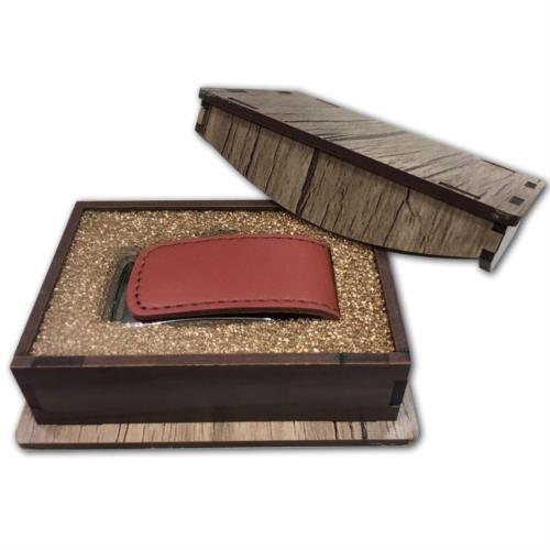 Box-W2 - جعبه چوبی فلش