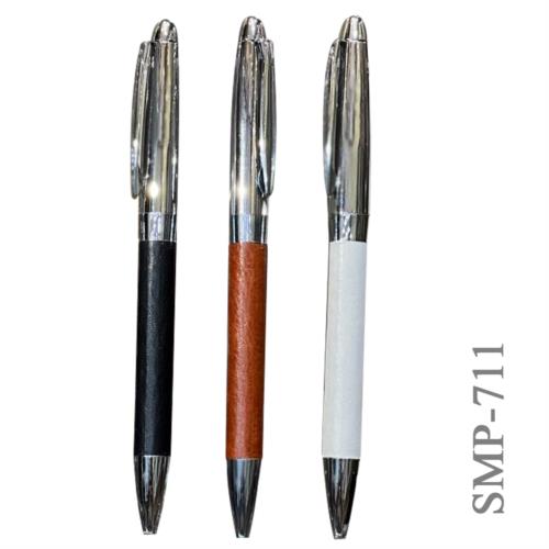 SMP-711 - خودکار فلزی چرمی