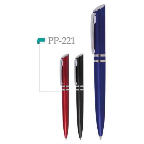 SPP-221 - خودکار پلاستیکی طرح فلز