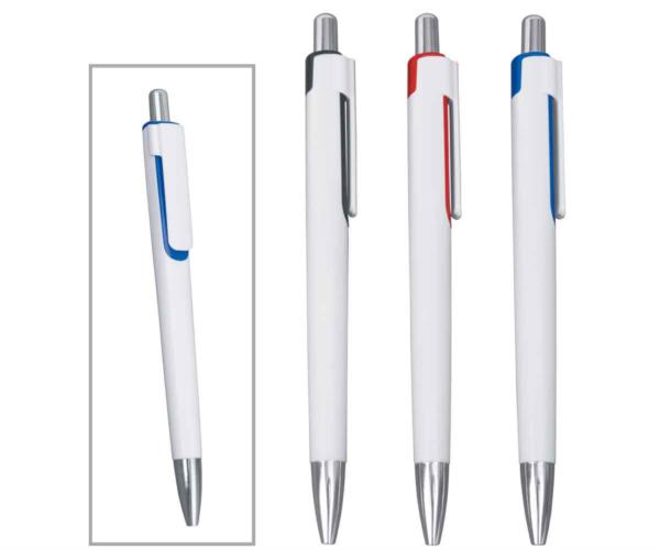 NBP-B15101 - خودکار پلاستیکی بدنه سفید