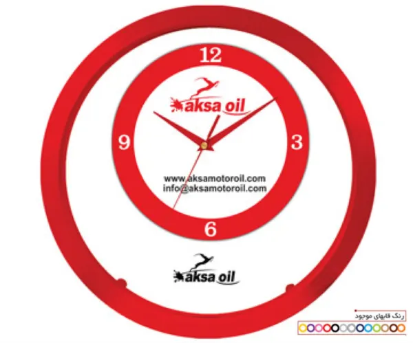 ZSD-5154D - ساعت دیواری با قابلیت چاپ روی شیشه