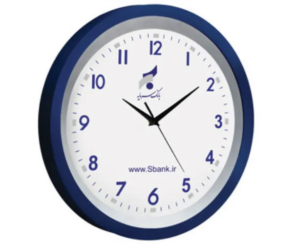 ZSD-5167 - ساعت دیواری مدل الگانس با قاب دورنگ