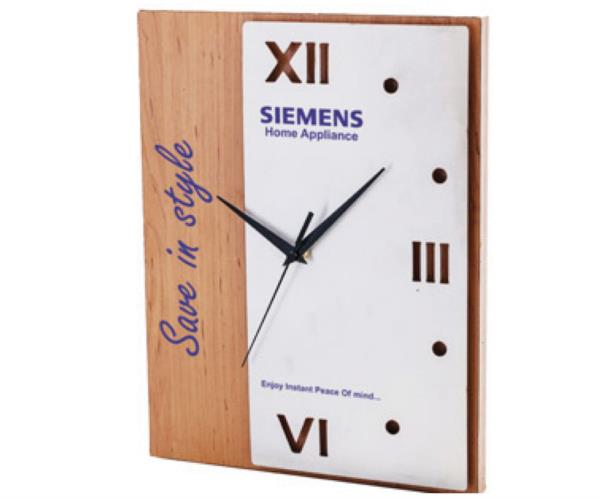 ZSD-5175 - ساعت دیواری استیل و ام دی اف