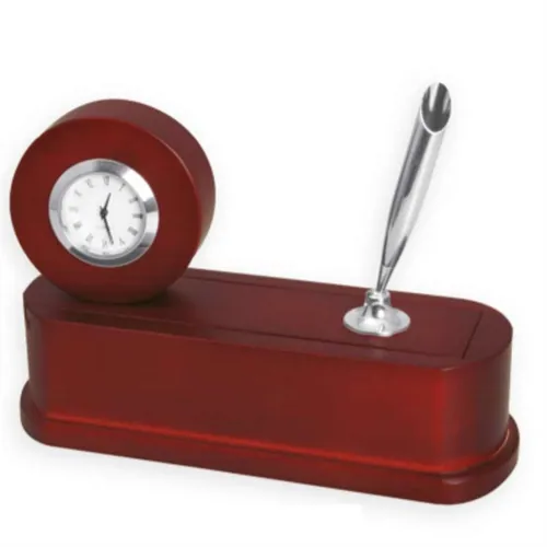 NSW-017 - ساعت چوبی رومیزی