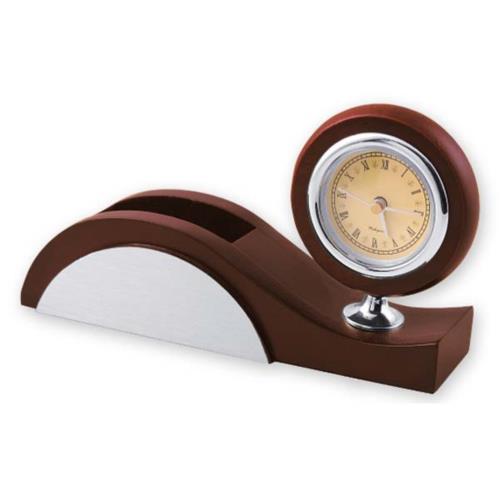 NSW-080 - ساعت چوبی رومیزی