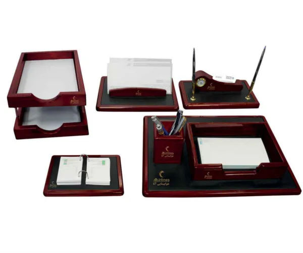 ZSET-9001 - ست اداری رومیزی مدیریتی