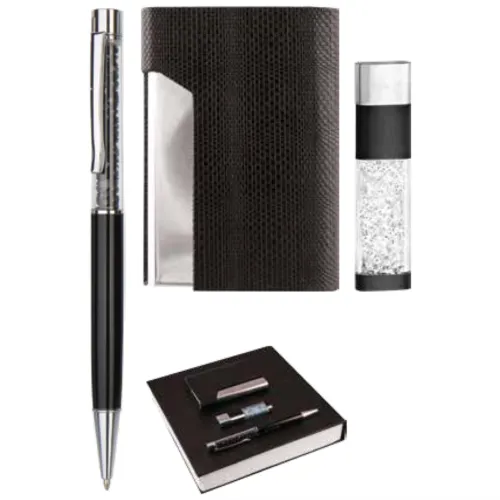 R-SETD - ست سواروفسکی مشکی