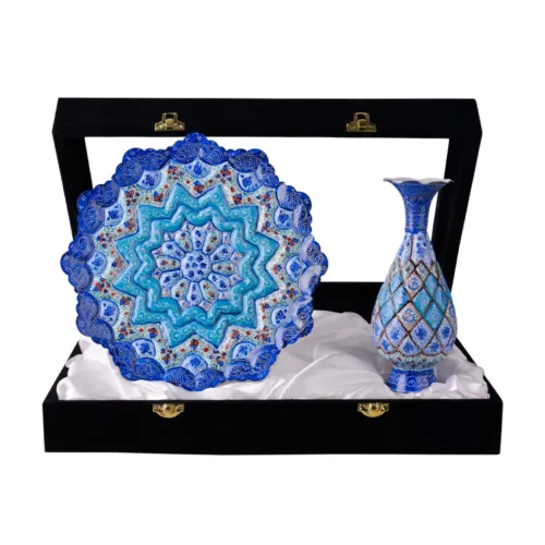 MG-Set22 - ست بشقاب 20 و گلدان 16