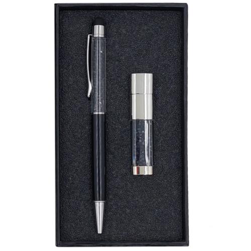 R-SETD - ست سواروفسکی مشکی