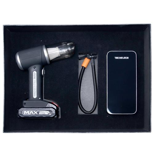 Set-13 - ست جاروشارژی و پمپ باد