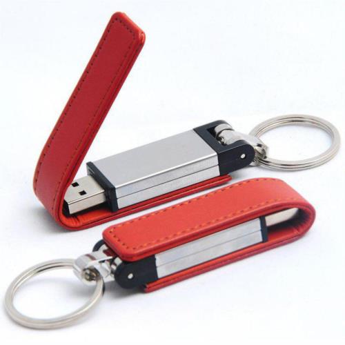 U-003 - فلش مموری چرمی مگنتی باریک 16 گیگ