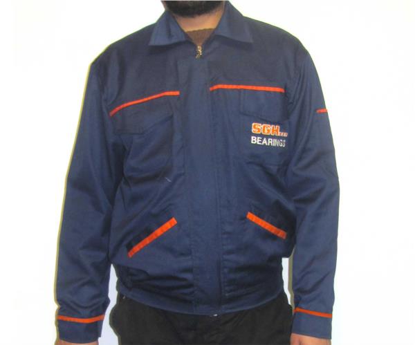 LK-203 - لباس کار دو تکه مغزی دار