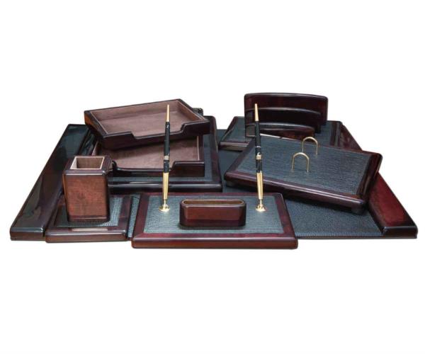 GBP-OFFICE - ست اداری رو میزی 9 تکه لوکس