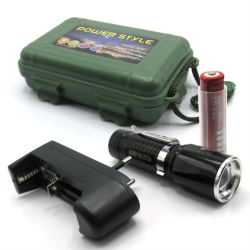 T-415 - چراغ قوه پلیس با جعبه