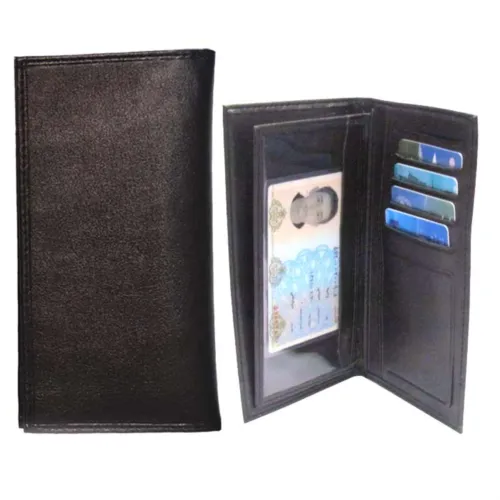 AKP-AM5 - کیف پول پالتوئی چرم طبیعی