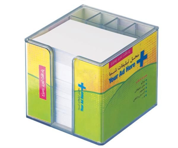 RMN-H23 - یادداشت رومیزی با کاغذ و جای قلم