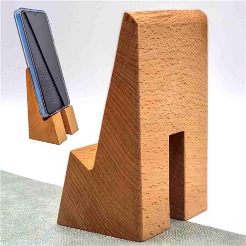 WF-341 - پایه موبایل چوبی تبلیغاتی