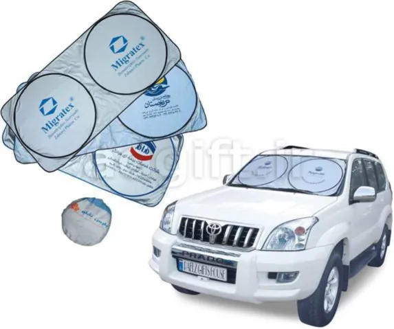 AF-100 - آفتابگیر اتومبیل دایره ای بدون کاور